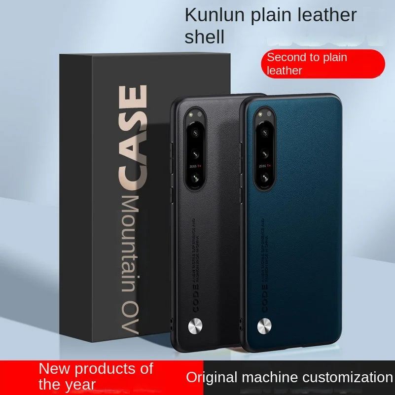 PU Leather Case For Xperia 5 IV 10 V Sony Xperia 1 V Luxury Hybrid Hard Phone Cover Soft TPU Fundas